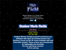 Tablet Screenshot of outdoormoviesflorida.com